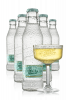 Tonica Superfine Tassoni Cassa da 25 bottiglie x 18cl + OMAGGIO 4 bicchieri coppa Tassoni