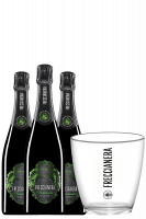 3 Bottiglie Franciacorta DOCG Freccianera Brut Nature 2018 Fratelli Berlucchi+ OMAGGIO glacette Bernabei & Freccianera