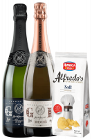 Trentodoc Giulio Bernabei Brut Bernabei + Rosé + Amica Chips Sale Marino Alfredo's 3 x 150gr