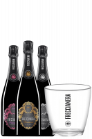 1 Franciacorta DOCG Brut 2021 + 1 Rosa 2019 + 1 Satèn 2020 Fratelli Berlucchi + OMAGGIO glacette Bernabei & Freccianera