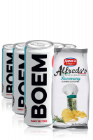 Hard Seltzer Boem da 12 x 25cl + Amica Chips Rosmarino Alfredo's 3 x 130gr