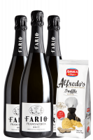 3 Franciacorta DOCG Fario Brut + Amica Chips Tartufo Alfredo's 3 x 100gr