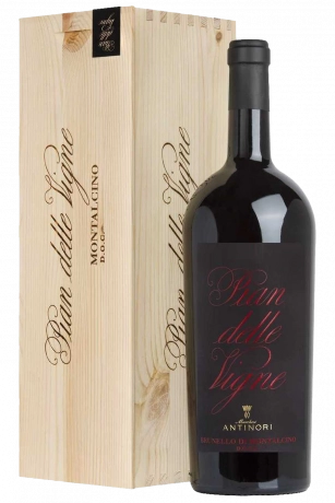 Doppio Magnum Brunello Di Montalcino Pian Delle Vigne Antinori 2019 (Cassetta in Legno)