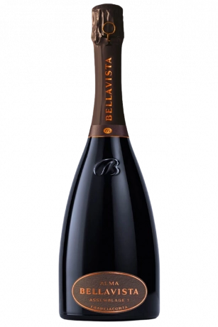 Mezza Bottiglia Franciacorta Alma Assemblage 2 Extra Brut Bellavista 375ml