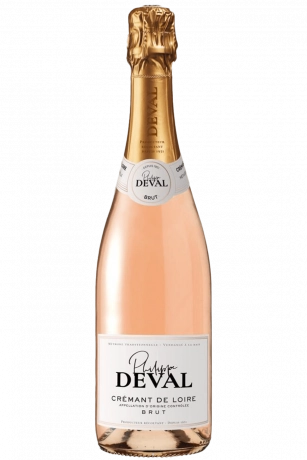 Cr&eacute;mant De Loire Brut Ros&eacute; Philippe Deval &nbsp;