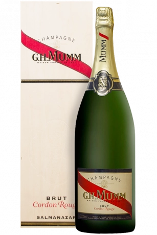 Salmanazar Champagne Mumm Cordon Rouge Brut (Cassetta In Legno)