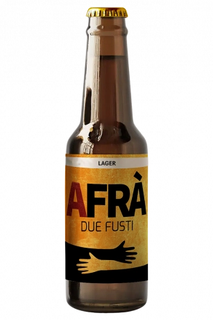 Birra Afrà Lager 33cl
