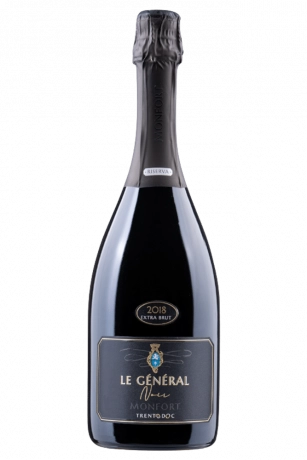 Trentodoc Le Général Noir Riserva Extra Brut Monfort 2018
