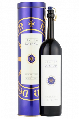 Grappa Sassicaia Poli 50cl (Astucciato)