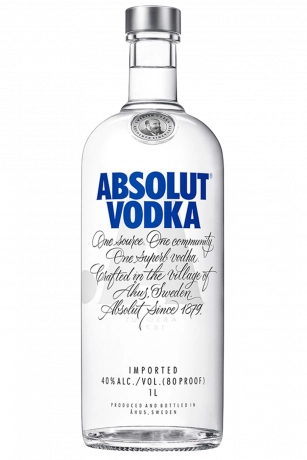 Vodka Absolut Clear 1Litro