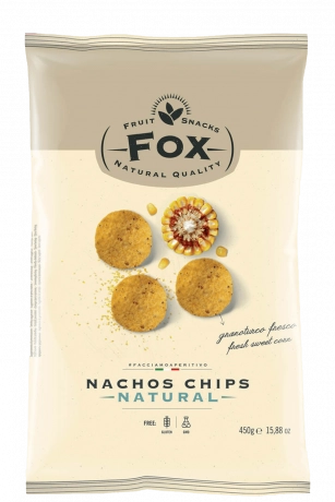 Nachos Chips Natural Fox 450gr