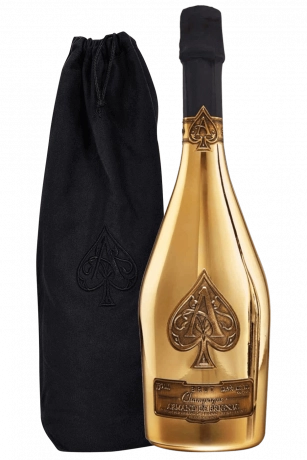 Magnum Champagne Armand De Brignac Gold Brut (Velvet Bag)