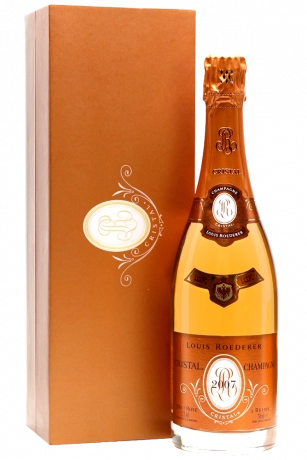 Magnum Champagne Cristal Rosé Louis Roederer 2014 (Cassetta in Legno)