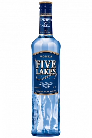 Vodka Five Lakes Premium Siberian 1Litro 