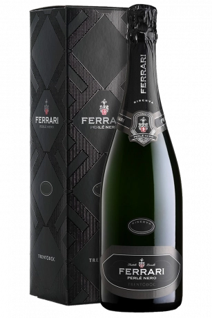Trentodoc Riserva Perlè Nero Extra Brut Ferrari 2018 (Astucciato)