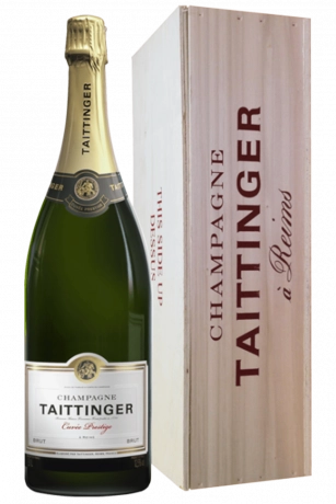 Jéroboam Champagne Taittinger Cuvée Prestige Brut (Cassetta in Legno)