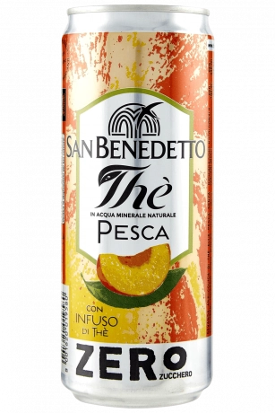 Thè San Benedetto Pesca Zero Lattina 33cl