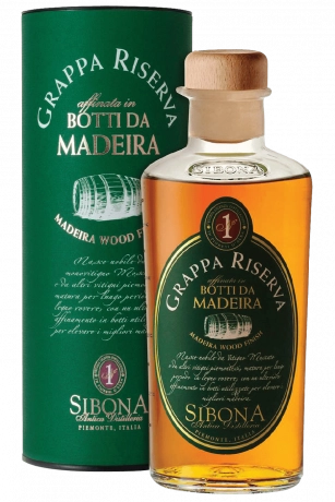Grappa Riserva Botti Da Madeira Sibona 50cl (Astucciato)