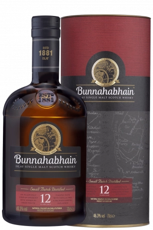 Bunnahabhain 12 Years Old Whisky 70cl (Astucciato)
