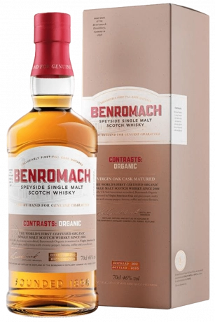 Benromach Organic 2013 Single Malt Scotch Whisky 70cl (Astucciato)