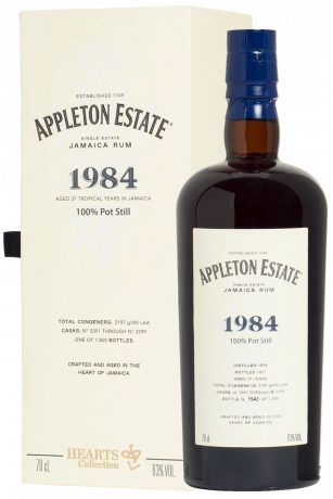 Rum Appleton Estate 1984 Hearts Collection 70cl (Astucciato)