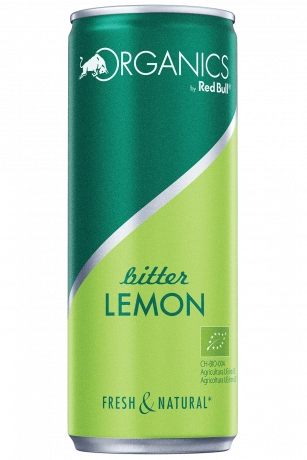 The ORGANICS By Red Bull Bitter Lemon Lattina 25cl 