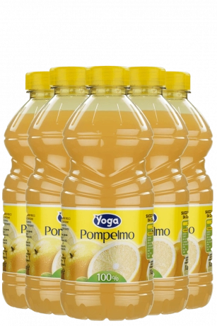 Yoga Pompelmo Cassa da 6 bottiglie x 1Litro