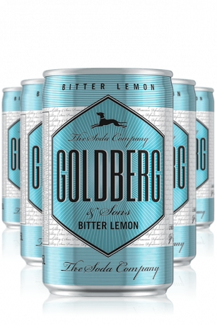 Bitter Lemon Goldberg Cassa da 24 Lattine x 15cl
