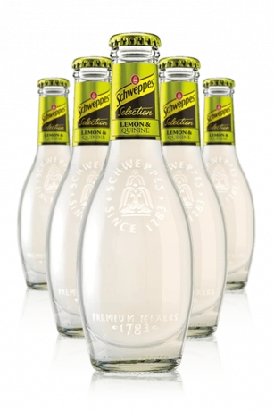 Schweppes Selection Lemon & Quinine Cassa da 12 bottiglie x 20cl