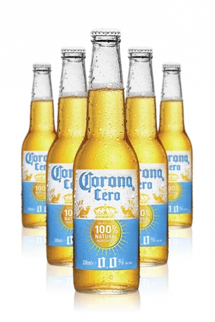 Birra Corona Cero 0.0% Analcolica Cassa da 24 bottiglie x 33cl