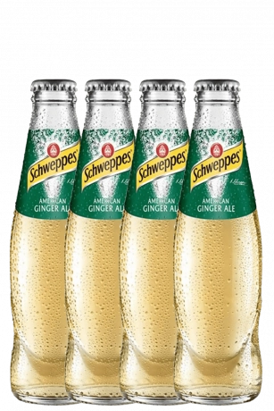 Schweppes Ginger Ale da 4 bottiglie x 18cl