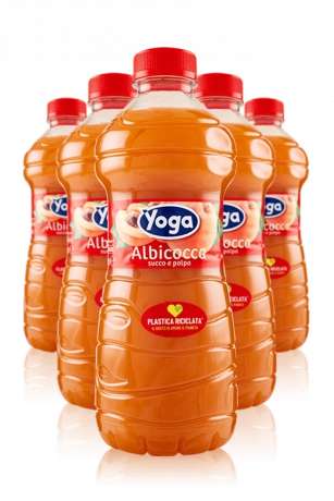 Yoga Albicocca Cassa da 6 Bottiglie x 1Litro 