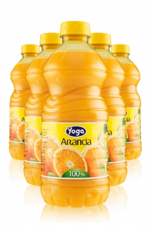 Yoga Arancia Cassa da 6 bottiglie x 1Litro