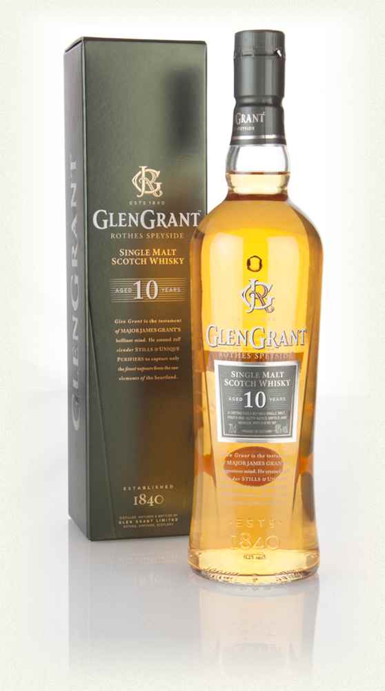 Glen Grant Single Malt Scotch Whisky Aged 10 Years 70cl (Astucciato